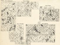 Washburn County - Birchwood, Chicog, Brooklyn, Casey, Spooner, Wisconsin State Atlas 1930c